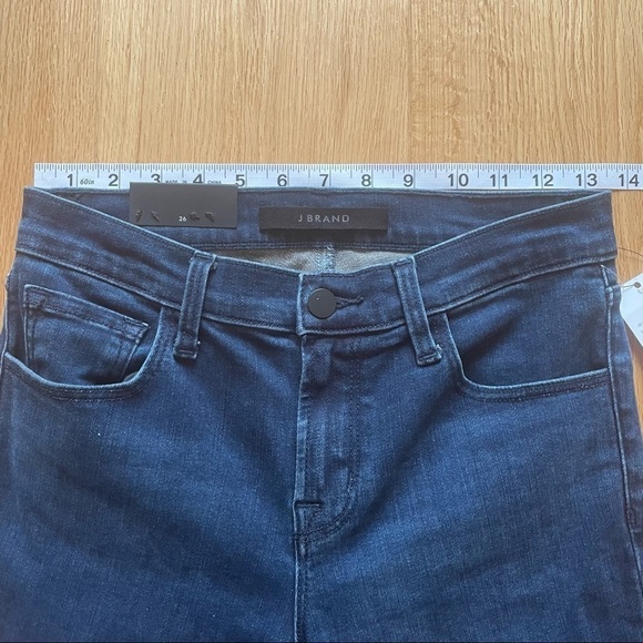 NWT J BRAND RIPPED MID RISE CROP SKINNY EGO DESTRUCT - 26 - Picture 9 of 13